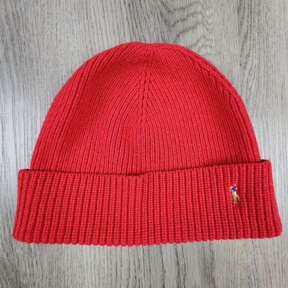 Polo Ralph Lauren 100% Merino Wool Men's Beanie Hat